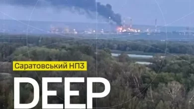 Сили безпілотних систем України вразили Саратовський нафтопереробний завод
