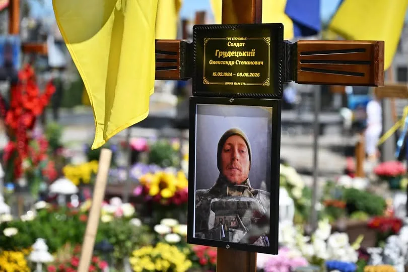 На Львівщині попрощалися з полеглим прикордонником Олександром Грудецьким