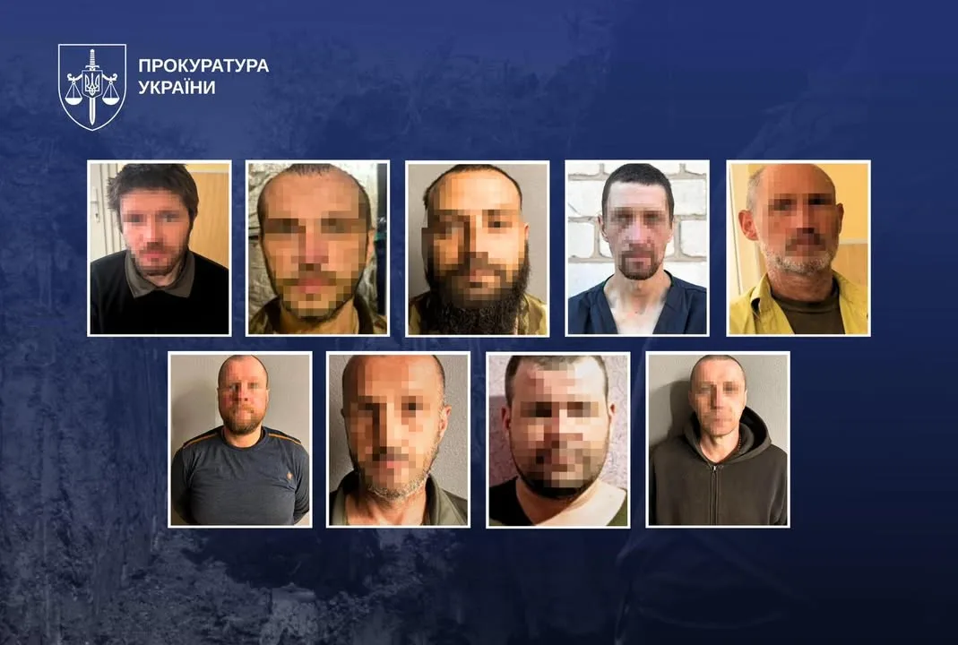 Дев’ятьом полоненим бойовикам повідомлено про підозру у держзраді та колабораціонізмі