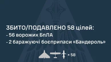 Вночі РФ атакувала Україну ракетами «Іскандер» та дронами, ППО збила 56 БпЛА