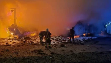 На Одещині ліквідували пожежу після російського удару