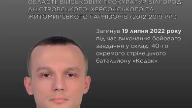 Пам’ять капітана юстиції Сергія Антоненка вшанували загальнонаціональною хвилиною мовчання