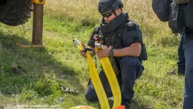 На Харківщині сапери ДСНС знищили дві російські авіабомби по 500 кг