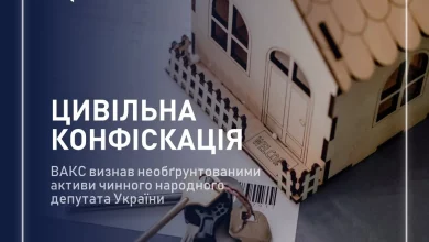 ВАКС визнав необґрунтованими активи народної депутатки Л.