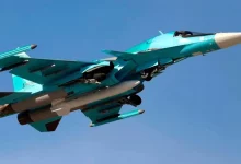 Удар БПЛА по аеродрому в Ахтубінську пошкодив бомбардувальник Су-34