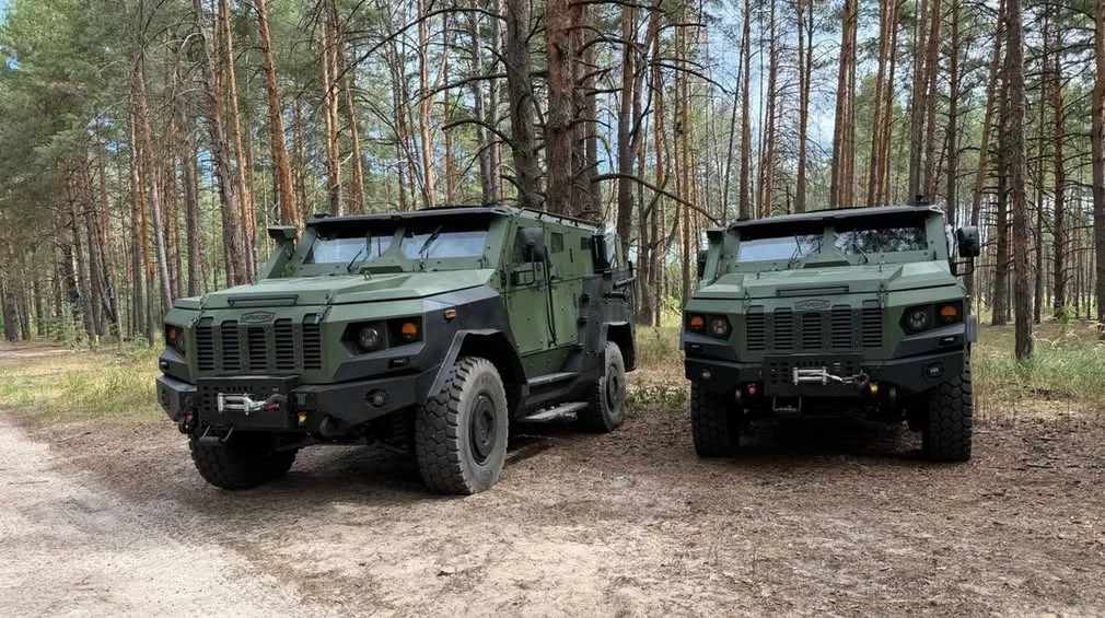 Нацгвардія отримала перші бронеавтомобілі «Варта-2» рівня STANAG-3