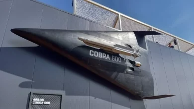 Німеччина випробовує багаторазовий реактивний дрон Cobra 600 з ракетою IRIS-T