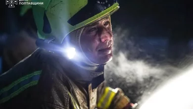 На Полтавщині ліквідували пожежу на підприємстві після російської атаки