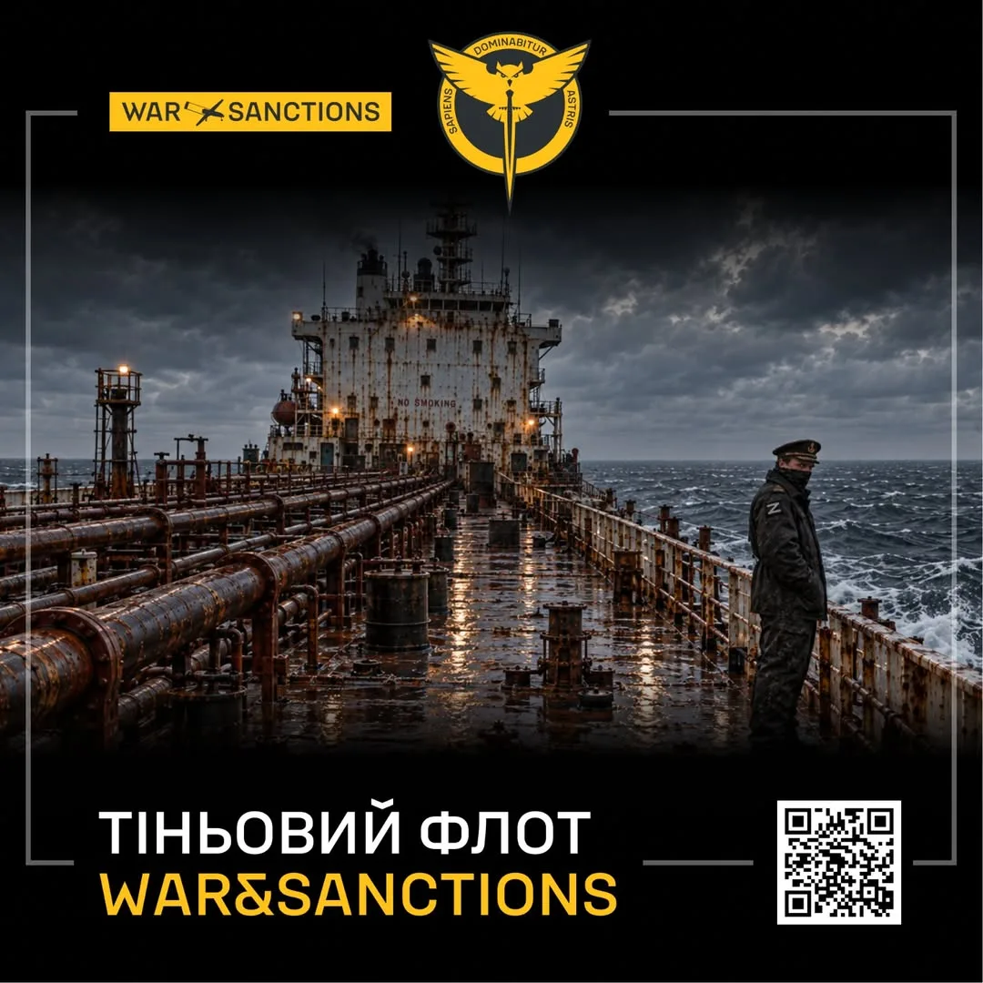 ГУР Міноборони оприлюднило дані про 38 суден, що допомагають РФ обходити санкції