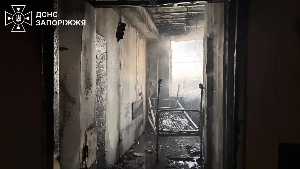 Атака дронів РФ по Запоріжжю: поранені двоє людей і пошкоджена лікарня