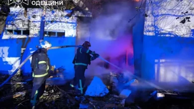 На Одещині рятувальники ліквідували наслідки нічної атаки РФ