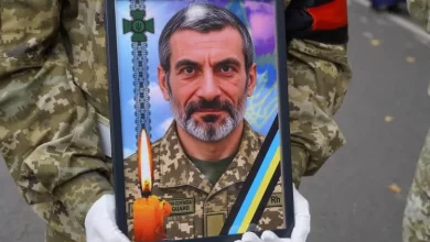 На Закарпатті попрощалися з полеглим захисником Олександром Талахадзе