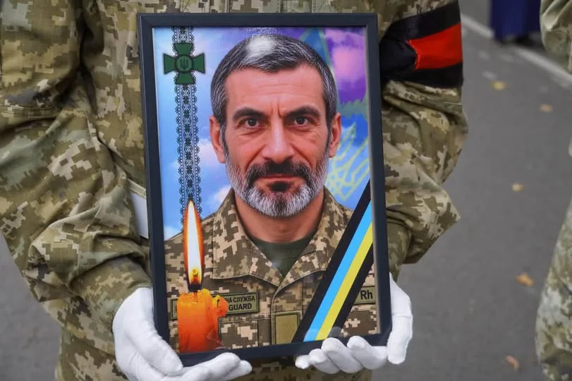 На Закарпатті попрощалися з полеглим захисником Олександром Талахадзе