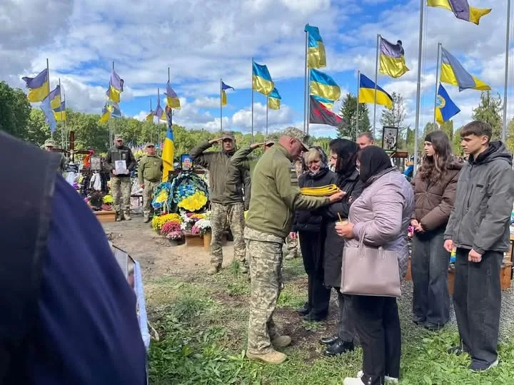 На Волині попрощалися з прикордонником Юрієм Бондаруком, який понад рік вважався зниклим безвісти