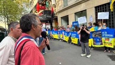 У Парижі пройшла хода на підтримку України та українських бранців