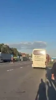 Дрон вдарив біля КПП «Ягодин» на кордоні з Польщею