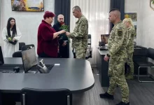 Матері загиблого прикордонника Дмитра Лубе вручили посмертний орден «За мужність»