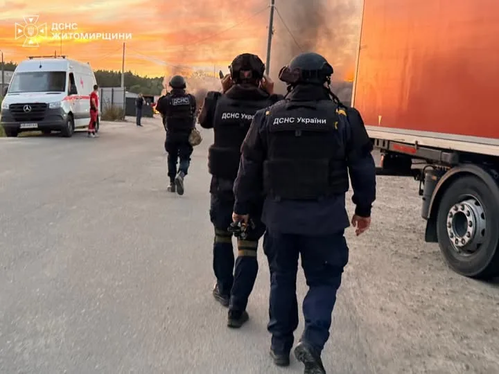 На Житомирщині завершили ліквідацію наслідків російського обстрілу