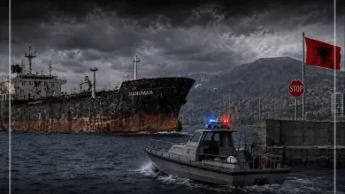 Албанія заборонила заходження до порту Дуррес танкера російського тіньового флоту HANUMAN