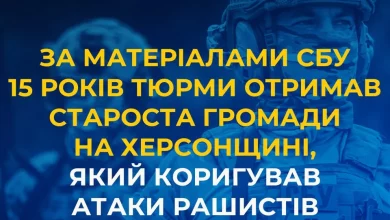 На Херсонщині старосту громади засудили до 15 років за коригування атак РФ