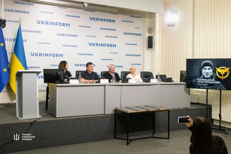 У Києві презентували книгу-буклет про Героя України Назара Боровицького