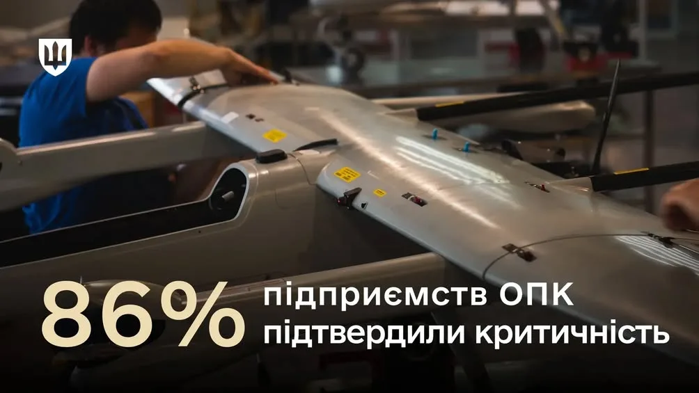 Міноборони завершило перегляд статусу критично важливих підприємств ОПК