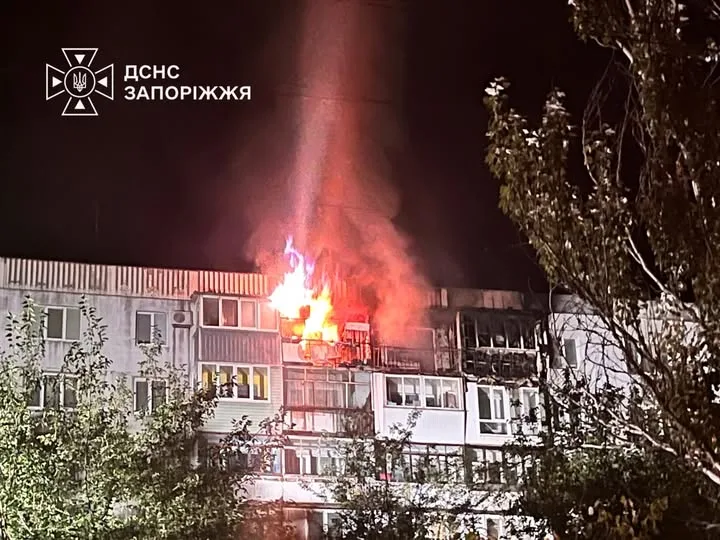 Російська атака дронами по Запоріжжю: загинув чоловік, троє людей поранені