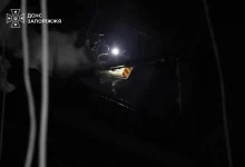 У Запоріжжі рятувальники загасили пожежі після нічної атаки БпЛА РФ
