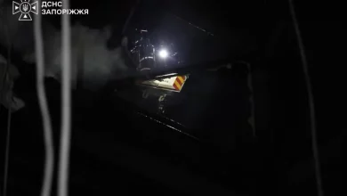 У Запоріжжі рятувальники загасили пожежі після нічної атаки БпЛА РФ
