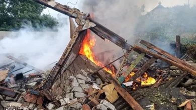 Російські БпЛА вдарили по житловому будинку в Золочеві на Харківщині