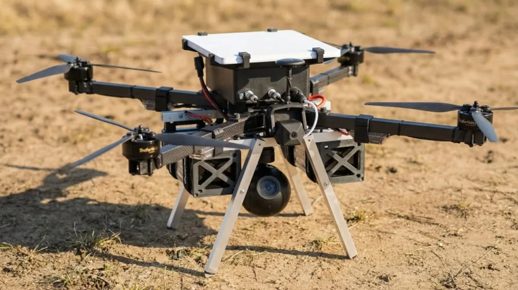 Українська Ratel Robotics презентувала розвідувальний дрон Ratel R1 з дальністю польоту до 30 км