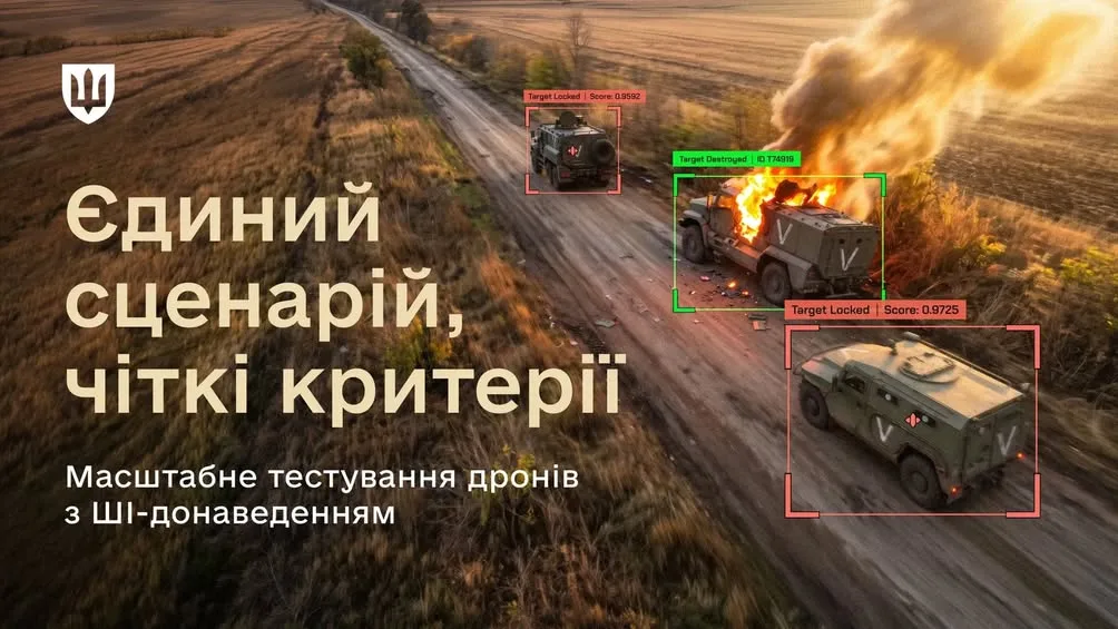 Міноборони та Brave1 випробували БпЛА з автоматичним донаведенням по рухомих цілях