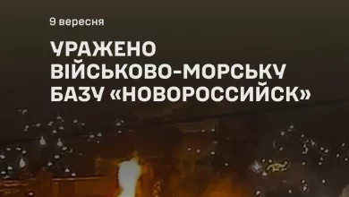 Сили оборони України вразили військово-морську базу «Новороссийск» у РФ