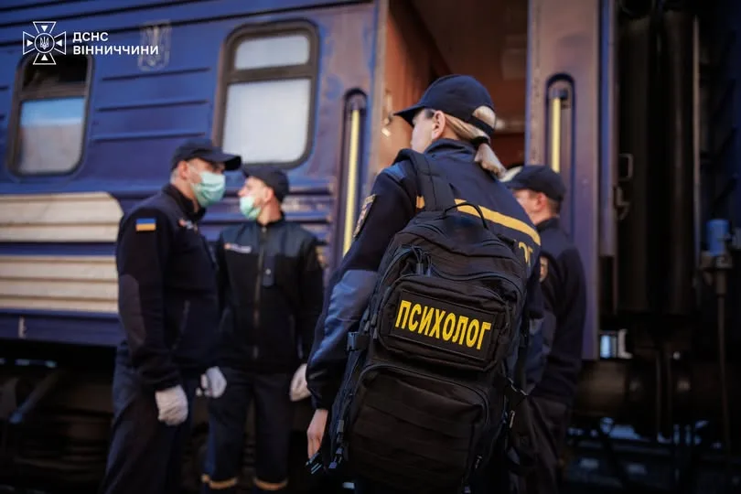 До Вінниці прибув евакуаційний потяг із Харківщини з 10 людьми