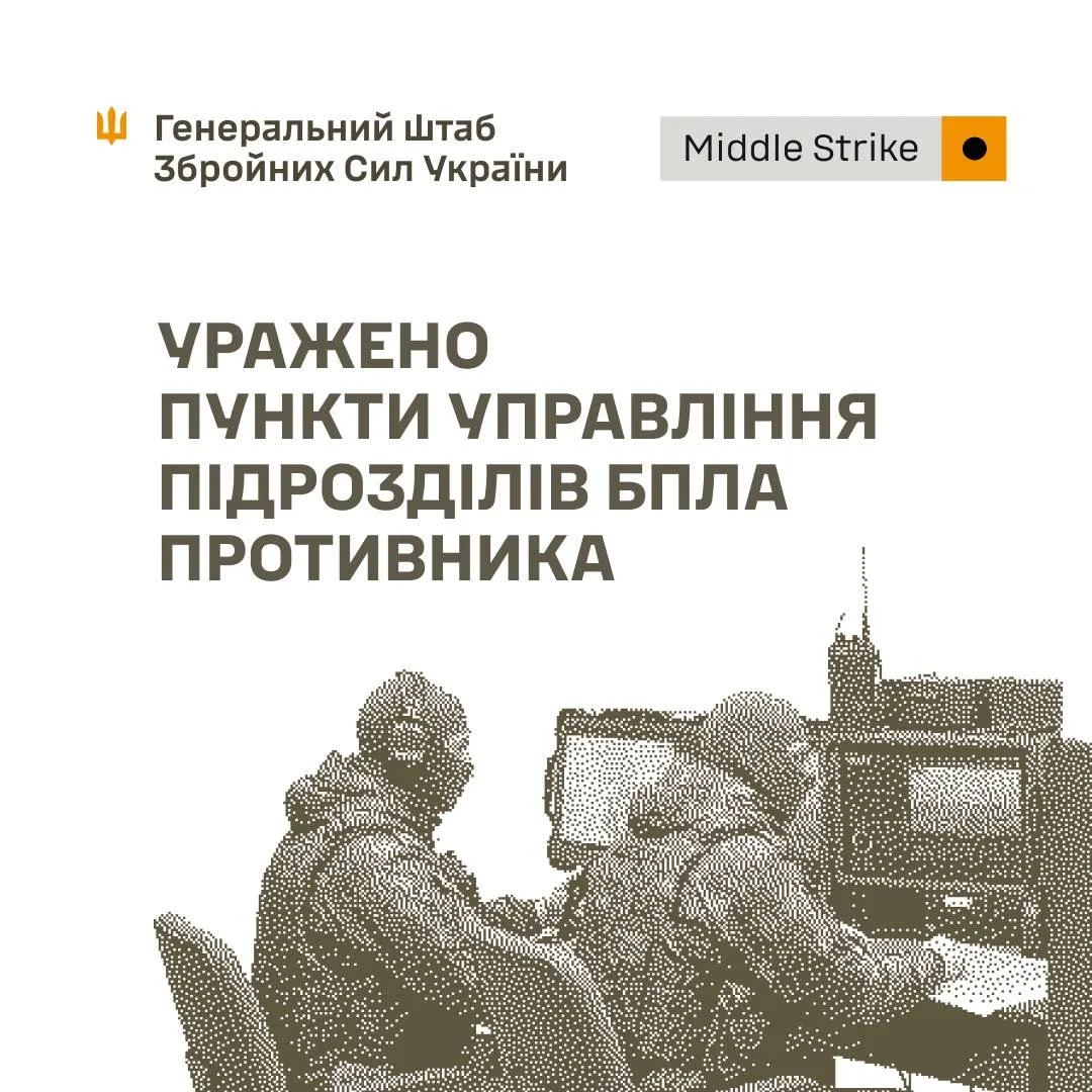 Сили оборони України вразили пункти управління БпЛА та РЛС противника 9–10 вересня