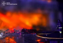 На Житомирщині ліквідували пожежі на АЗС та залізничних об’єктах після російської атаки