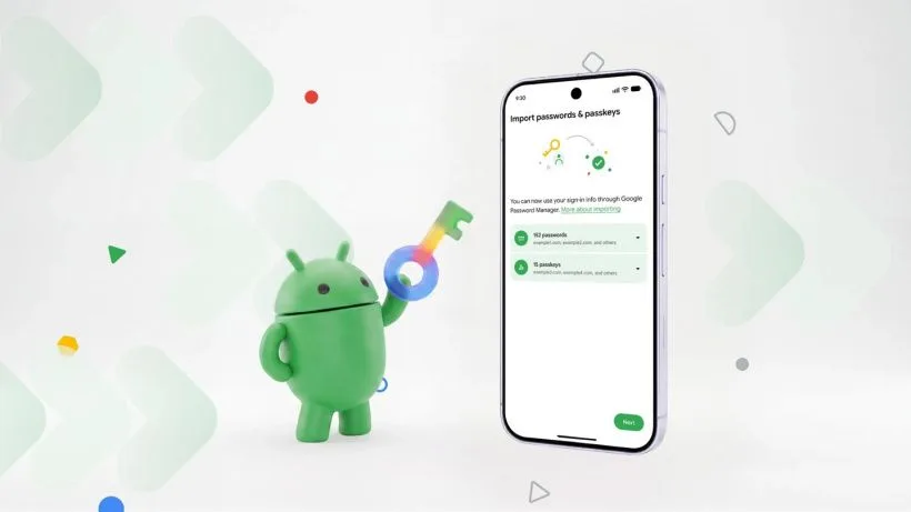 Android спрощує перенесення паролів між менеджерами