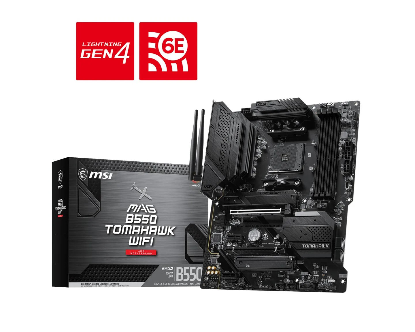 MSI представила материнську плату B550 Tomahawk WIFI з підтримкою Wi‑Fi 6E