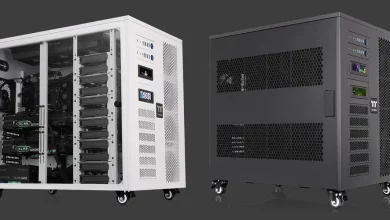 Thermaltake представила двосистемний корпус AX1000 для AI-робочих станцій
