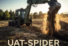Міноборони кодифікувало броньований екскаватор-навантажувач UAT-SPIDER для інженерних підрозділів ЗСУ