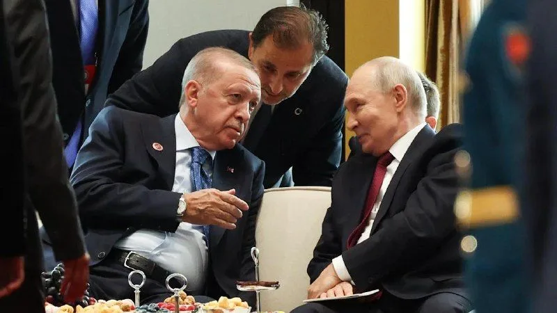 Реджеп Тайїп Ердоган провів переговори з Володимиром Путіним на саміті ШОС у Бішкеку