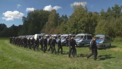 Біля військового аеродрому Бундесверу у Вунсторфі впав дрон, поліція проводить операцію