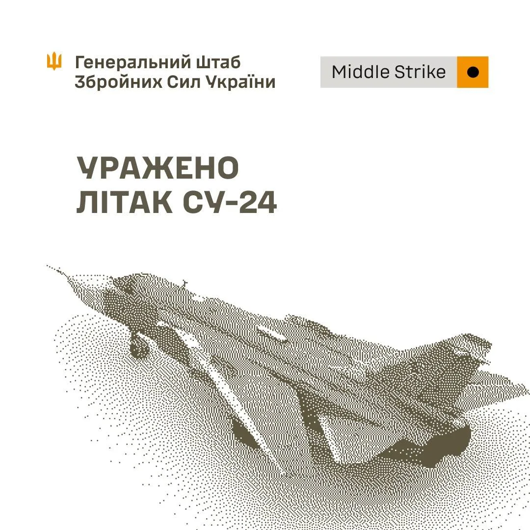 Сили оборони України вразили Су-24, склади боєприпасів та бази пального ворога