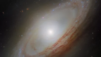 «Хаббл» показав незвичну галактику NGC 4698 з «перекрученим» центром