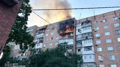 У Краматорську рятувальники гасили масштабні пожежі після атаки російських дронів