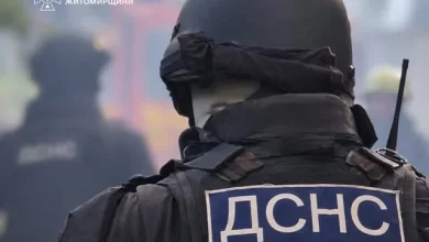 На Житомирщині рятувальники ліквідували пожежі після російських обстрілів