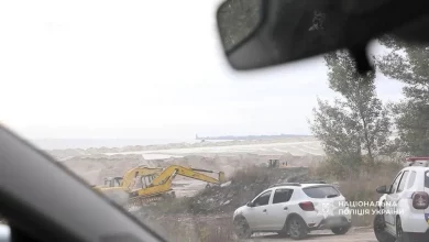 На Кременчуцькому водосховищі викрили незаконний намив 50 тис.