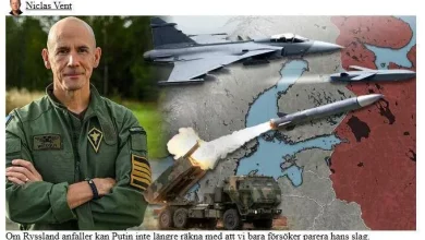 Полковник Карл Бергквіст: у разі нападу РФ Швеція бити­ме вглиб її території