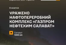 Сили оборони України вразили нафтопереробний комплекс «Газпром нефтехим Салават» у Башкортостані