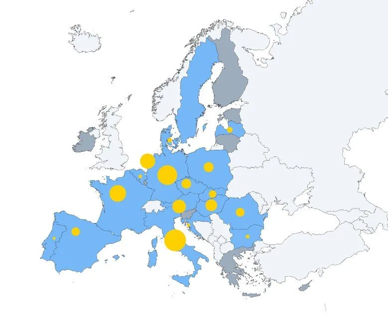 IEEFA: ЄС може зіткнутися з дефіцитом газу цієї зими через рекордно низькі запаси